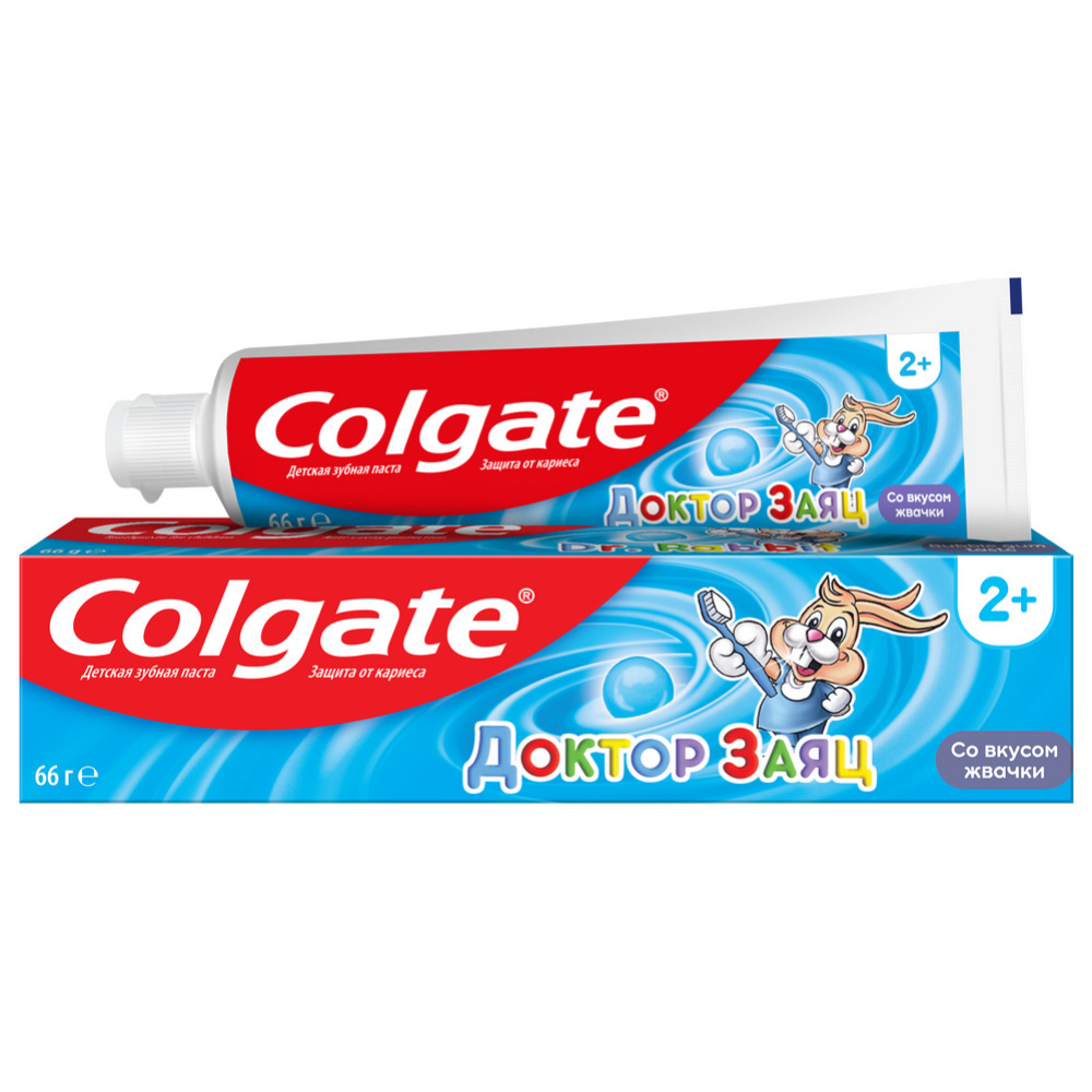 Зубная паста «Colgate» Доктор заяц, со вкусом жвачки, 50 мл #1