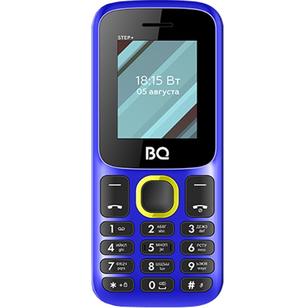 Мобильный телефон «BQ» Step XL, BQ-2820, синий/желтый