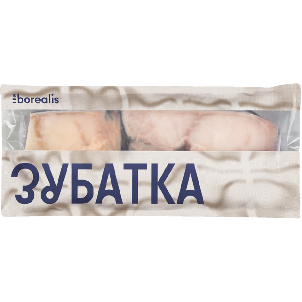 Зубатка пестрая «Borealis» стейк, мороженый, 600 г #0