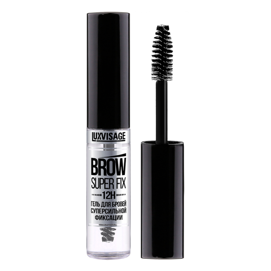 Гель для бровей суперсильной фиксации LUXVISAGE BROW SUPER FIX 12H