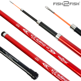 Удилище маховое Fish2Fish Rapid Fiberglas (10-40) 4,0 м