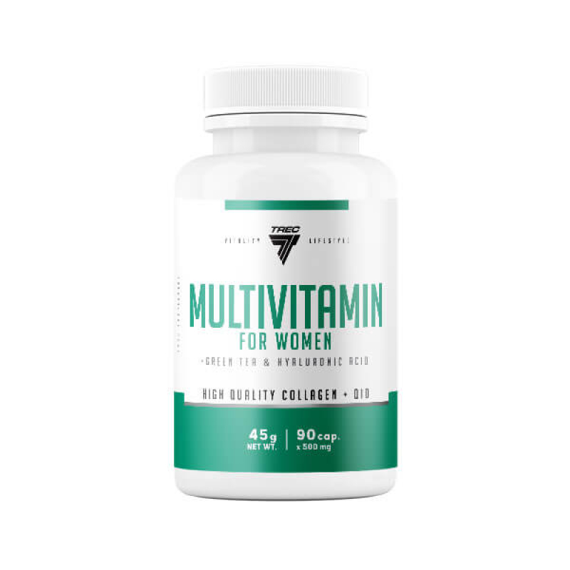 MULTIVITAMIN FOR WOMEN (МУЛЬТИВИТАМИНЫ ДЛЯ ЖЕНЩИН) от TREC NUTRITION 90 КАПСУЛ