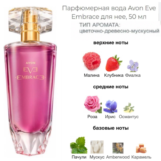 Парфюмерная вода Avon Eve Embrace (50мл)