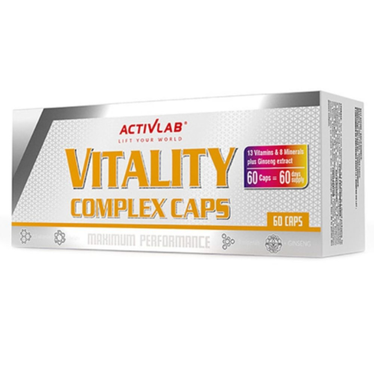 МУЛЬТИВИТАМИНЫ ACTIVLAB VITALITY COMPLEX (60 ТАБ) Польша