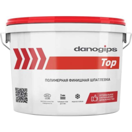 Шпатлевка «Danogips» Top, 16.5 кг