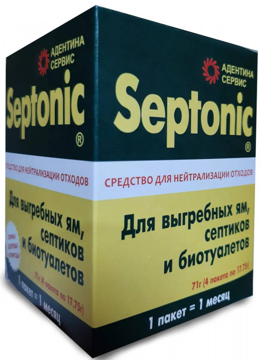 Средство для септика,  дачного туалета, выгребной ямы  Septonik ( Септоник) 1 уп.