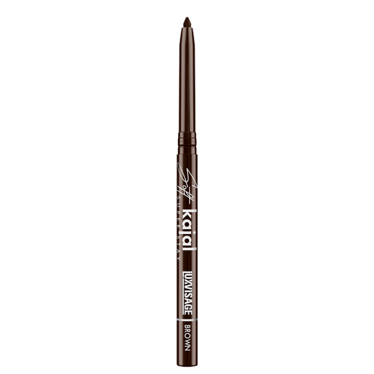 Карандаш-каял для глаз механический LUXVISAGE Soft kajal super stay brown