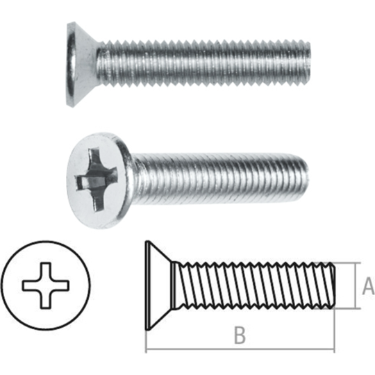 Винт «Starfix» SMC1-47896-100, М5х90 мм, 100 шт