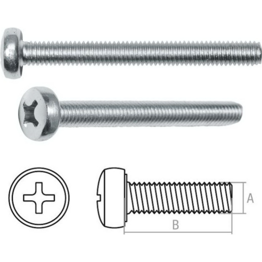 Винт «Starfix» SMC1-51168-2000, М3х6 мм, 2000 шт