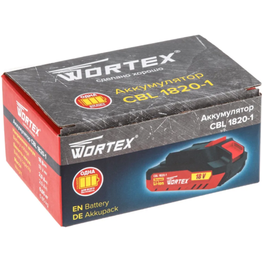 Аккумулятор «Wortex» CBL 1820-1, 329193