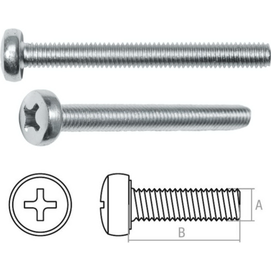 Винт «Starfix» SMC1-51170-2000, М3х8 мм, 2000 шт