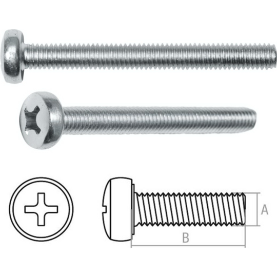 Винт «Starfix» SMC1-52172-1000, М4х10 мм, 1000 шт