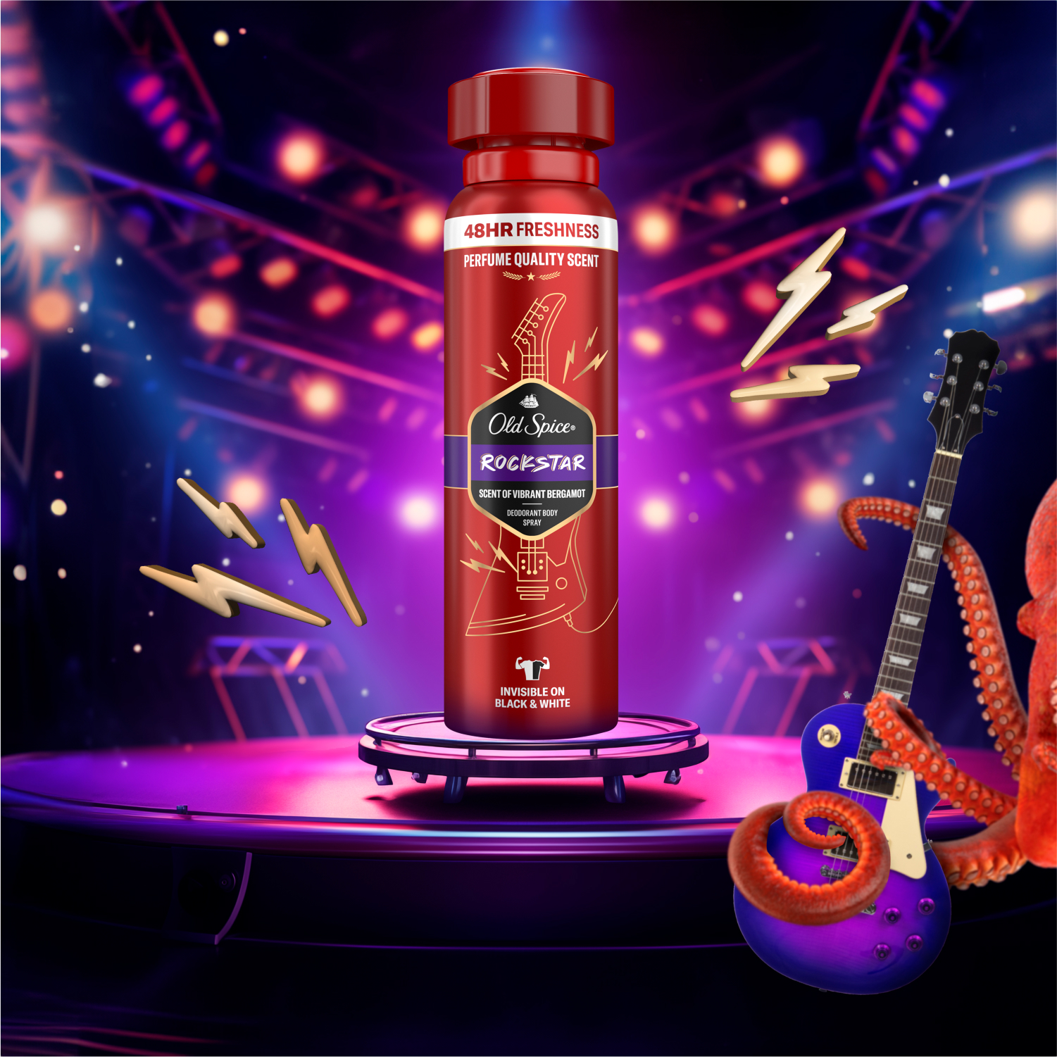 Дезодорант-спрей аэрозольный мужской Old Spice Rockstar 2 шт. х 150 мл