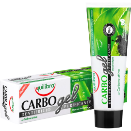 Зубная паста «Equilibra» Carbo Gel, с углем, 75 мл