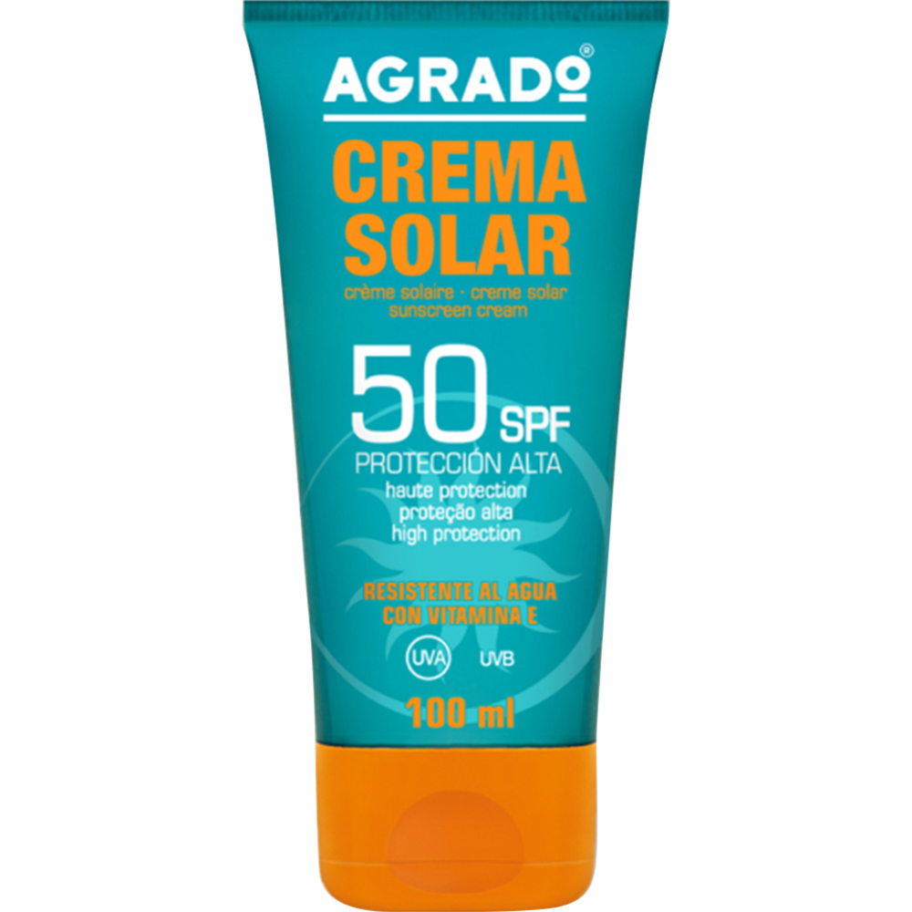 Солнцезащитный крем «Agrado» SPF50, 100 мл