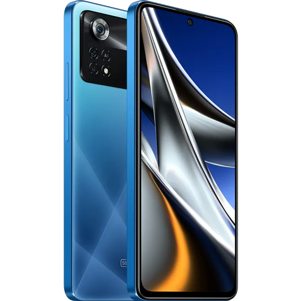 Смартфон «Poco» X4 Pro 5G 8GB/256GB Laser Blue RU, 2201116PG купить в  Минске: недорого, в рассрочку в интернет-магазине Емолл бай