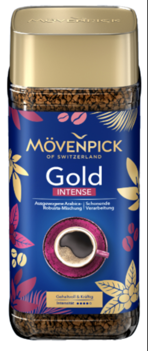 Кофе растворимый Movenpick gold intense 200гр