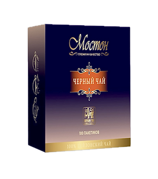 Чай Moston PREMIUM QUALITY BLACK TEA 100 пакетиков