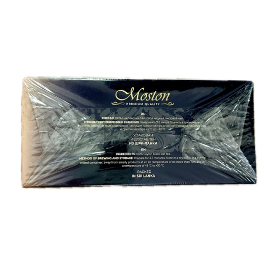 Чай Moston PREMIUM QUALITY BLACK TEA 100 пакетиков