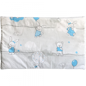 По­душ­ка дет­ская «Баю-Бай» Air, ПШ11Air4, серо-го­лу­бой, 60х40 см