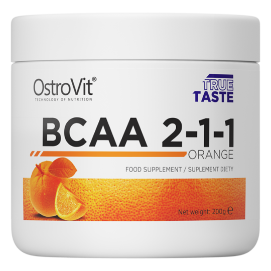 БЦАА BCAA 2-1-1 200 г Апельсин OstroVit, Польша