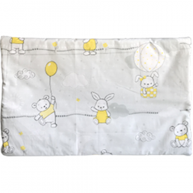 По­душ­ка дет­ская «Баю-Бай» Air, ПШ11Air6, серо-желтый, 60х40 см