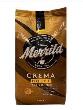 Кофе в зернах Merrild crema dolce 1кг