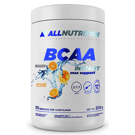 БЦАА BCAA Max Support Instant 500 гр Allnutrition Апельсин (Польша)