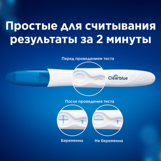 Тест на беременность «Clearblue» 1 шт