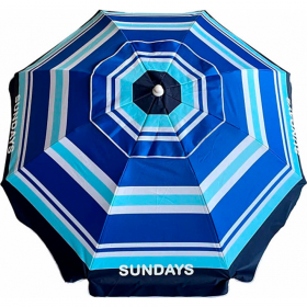 Зонт пляж­ный «Sundays» HYB1818, синие полосы