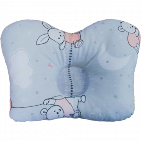 По­душ­ка дет­ская «Баю-Бай» Air, ПШ12Air1, серо-ро­зо­вый, 35х25 см