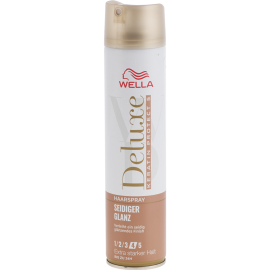 Лак для волос «Wella» Deluxe, экстрасильной фиксации, шелковый блеск, 250 мл