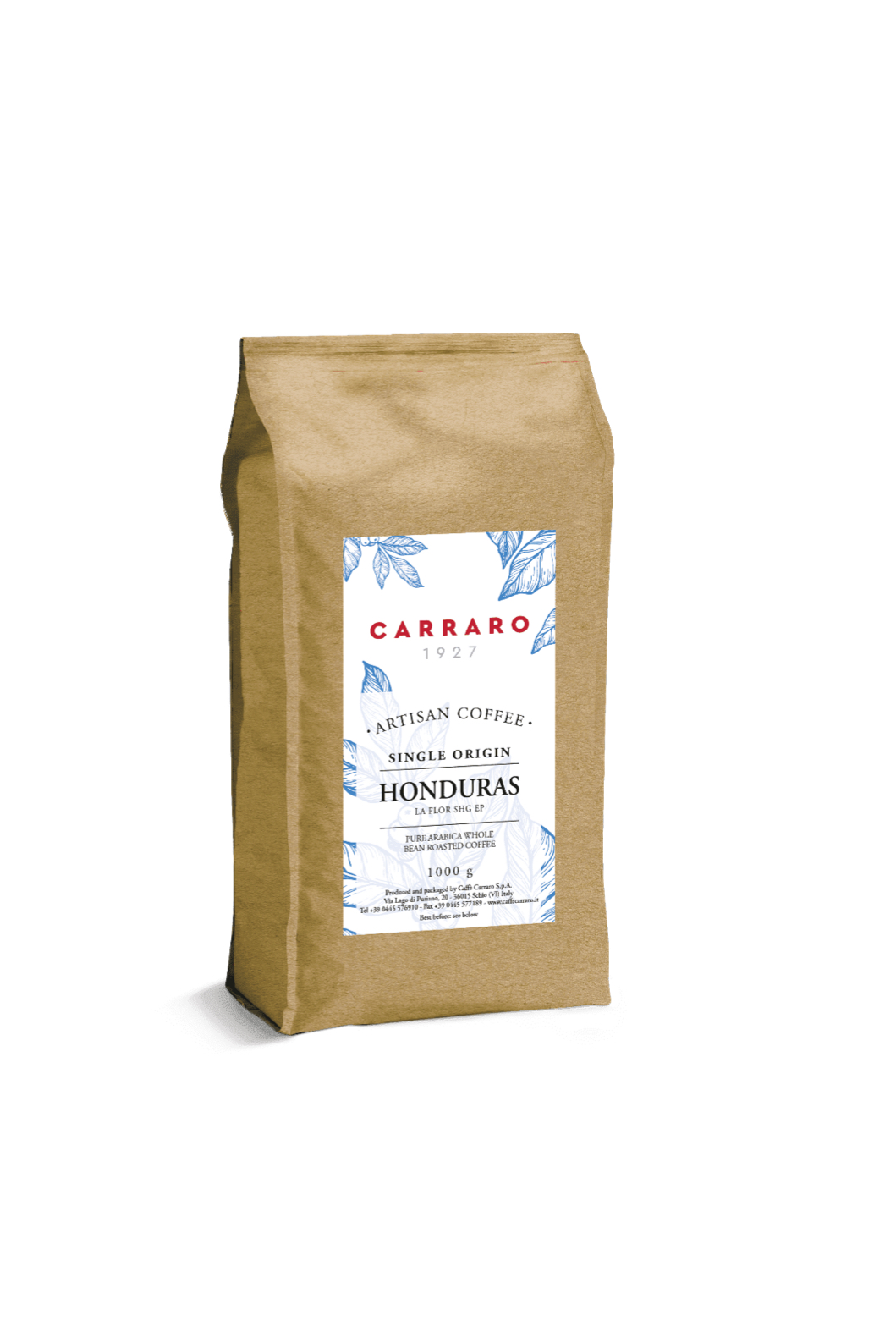 Кофе в зернах Carraro HONDURAS 1кг