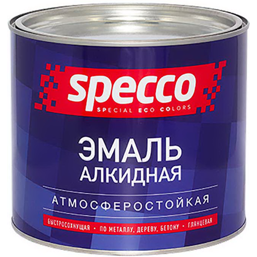 Картинка товара Эмаль «Specco» ПФ-115, ярко-зеленый, 1.8 кг