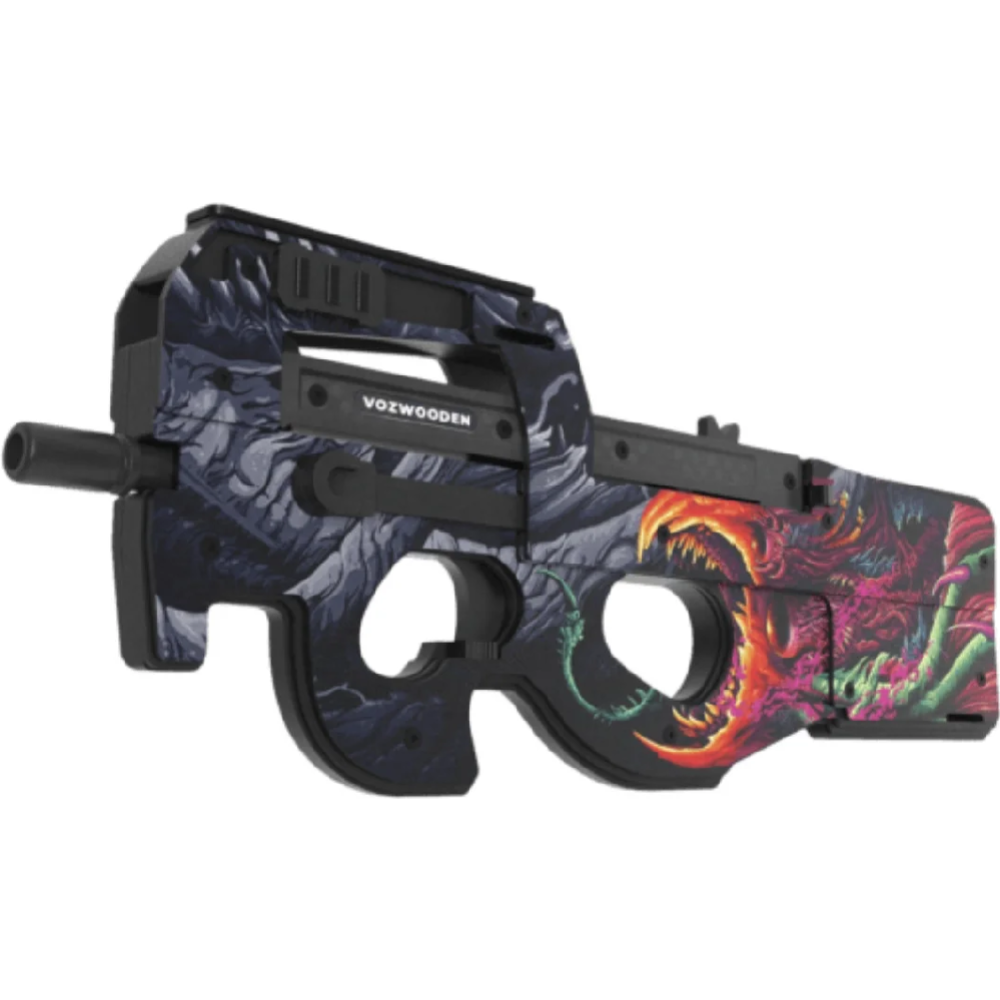 Игрушечный пистолет-пулемет «VozWooden» Active P90 Скоростной Зверь, 2005-0401