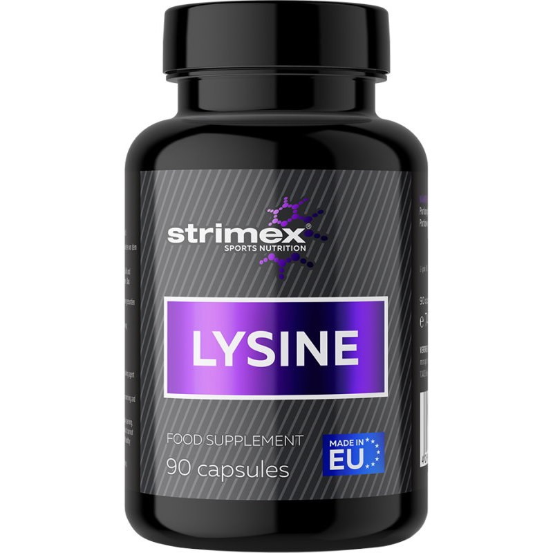 Л-ЛИЗИН L-LYSINE ОТ STRIMEX (90 CAPS) Германия