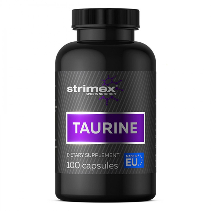 ТАУРИН TAURINE ОТ STRIMEX (100 КАПС) Германия