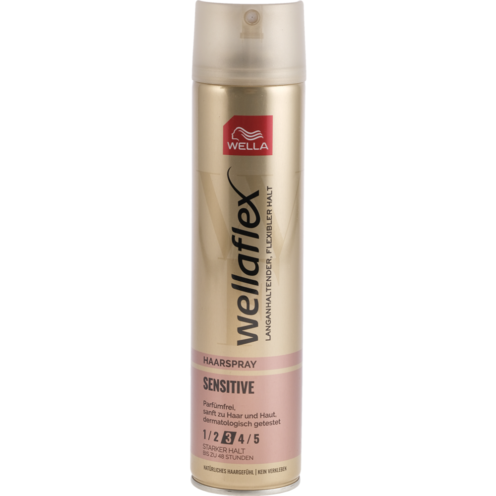 Лак для волос «Wellaflex» Sensitive, сильная фиксация, 250 мл #0
