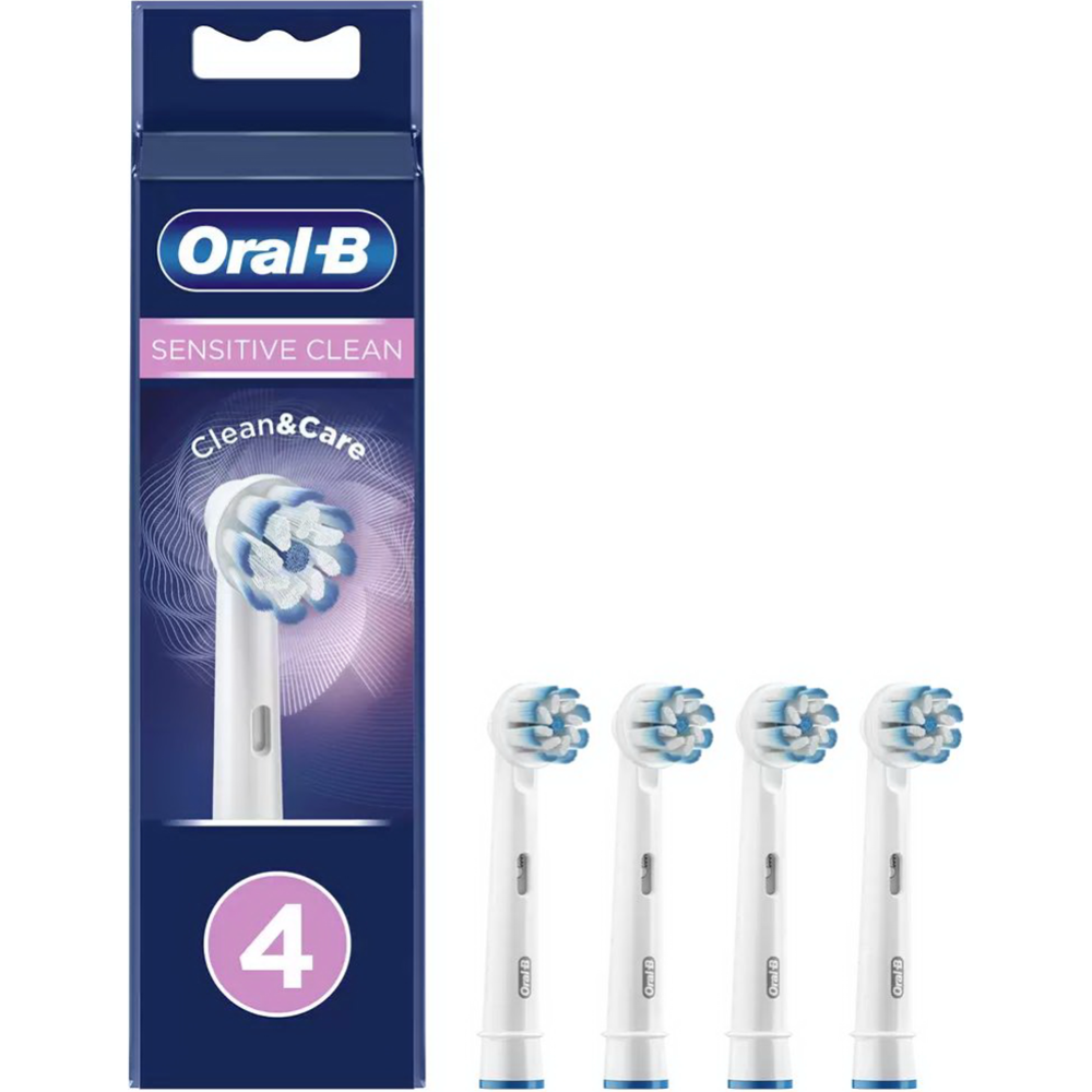 Насадка для электрической зубной щетки «Oral-B» Sensitive Clean, EB60, 4 шт