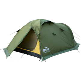 Туристическая палатка «Tramp» Mountain 2 v2, зеленый