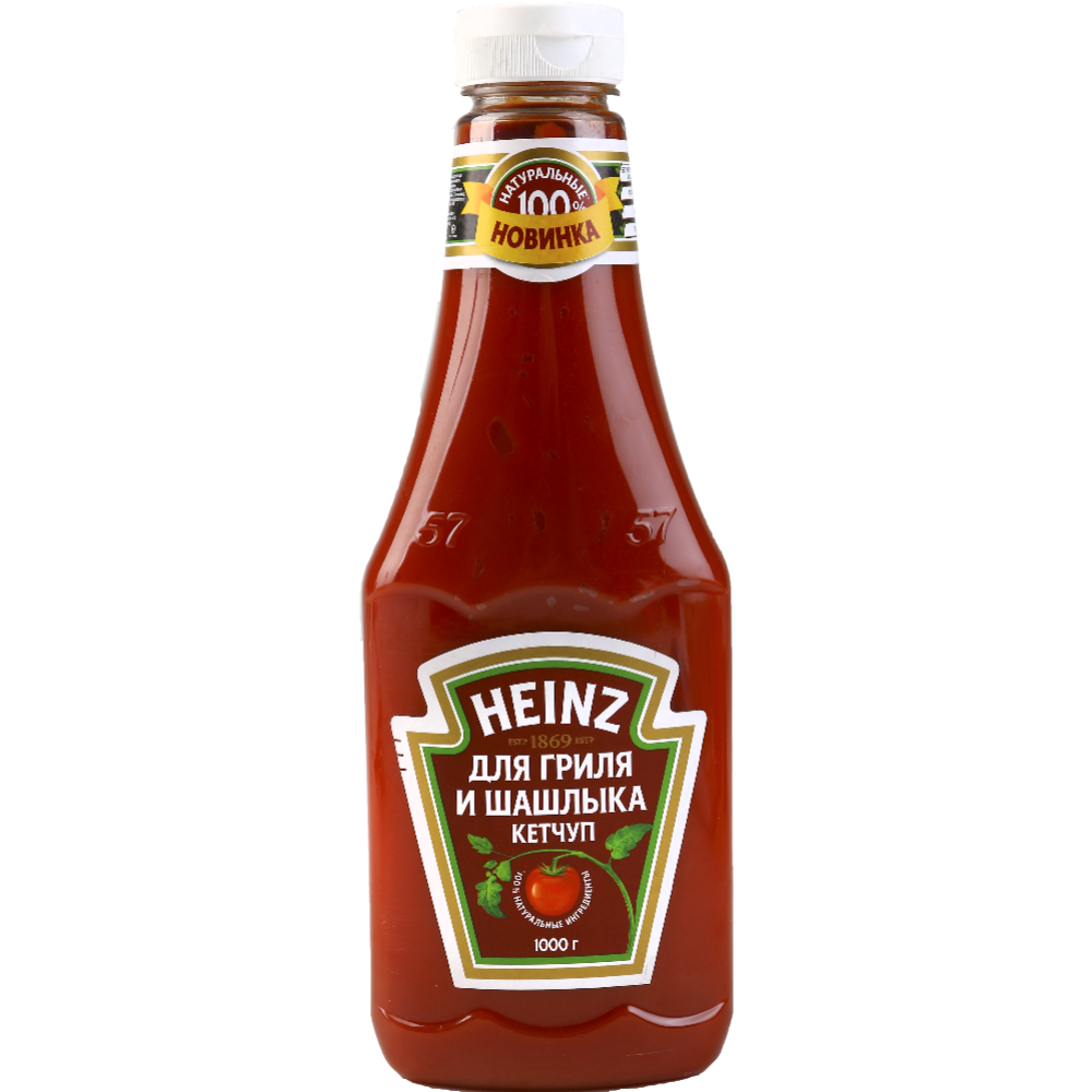 Кетчуп «Heinz» для гриля и шашлыка, 1000 г #0