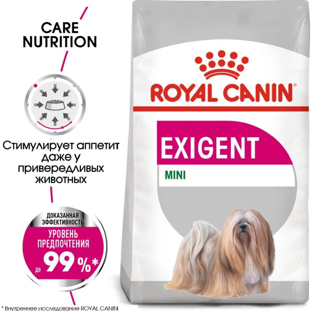 Корм для собак «Royal Canin» Mini Exigent, 3 кг