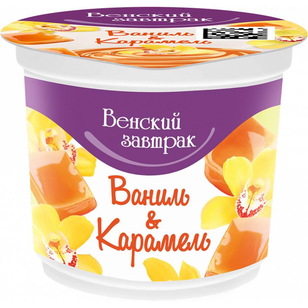 Творожный десерт «Венский завтрак» ваниль и карамель, 4%,150 г #0