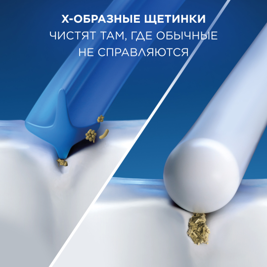 На­сад­ки для элек­три­че­ских зубных щеток Oral-B Braun Pro Cross Action EB50RX-2 2 шт.