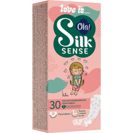 Прокладки ежедневные «Ola!»Silk Sense Light Teens String Multiform, 30 шт