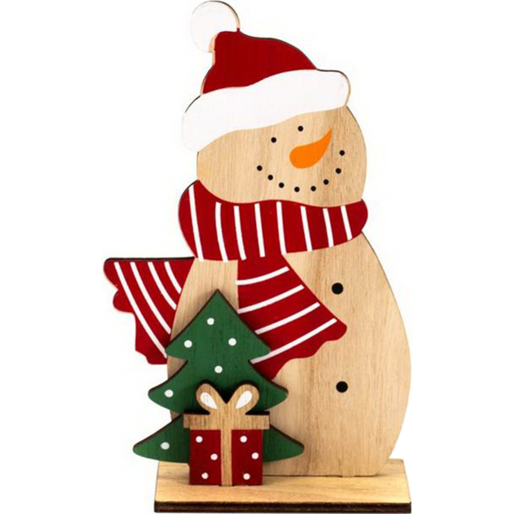 Новогоднее украшение «Снеговик» HE2312-385, 17.5 см
