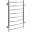 Картинка товара Водяной полотенцесушитель «Ростела» Соната, 1, боковое подключение, 40x80/8 см