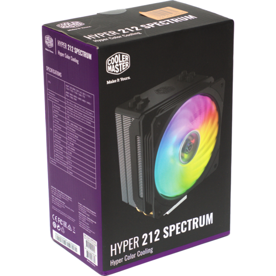 Кулер «Cooler Master» Hyper 212 Spectrum, RR-212A-20PD-R1