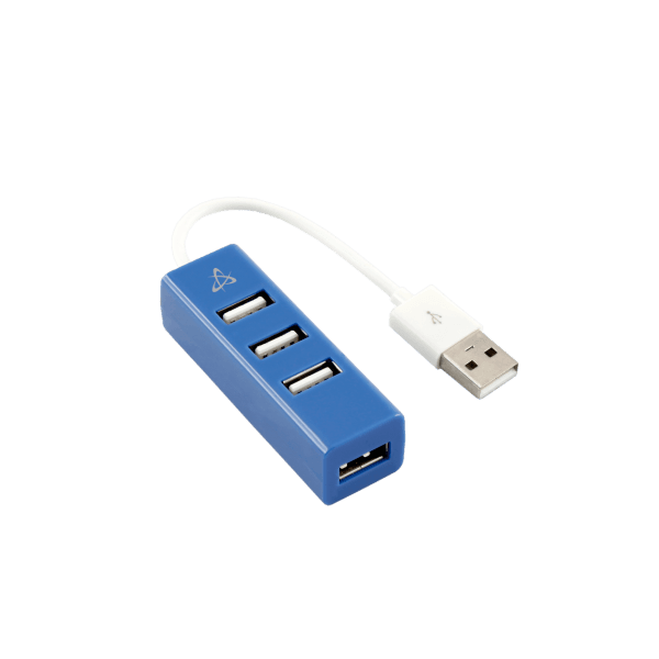 Разветвитель USB 2.0 SBOX 4*USB H-204 BLUE H-204BL