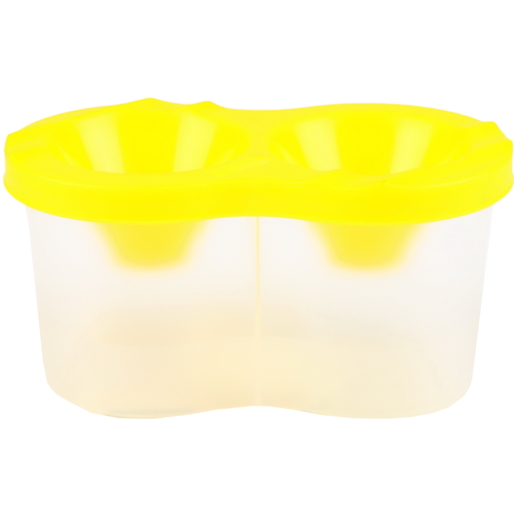 Стакан-непроливайка двойной «Стамм» желтый, арт. СН45